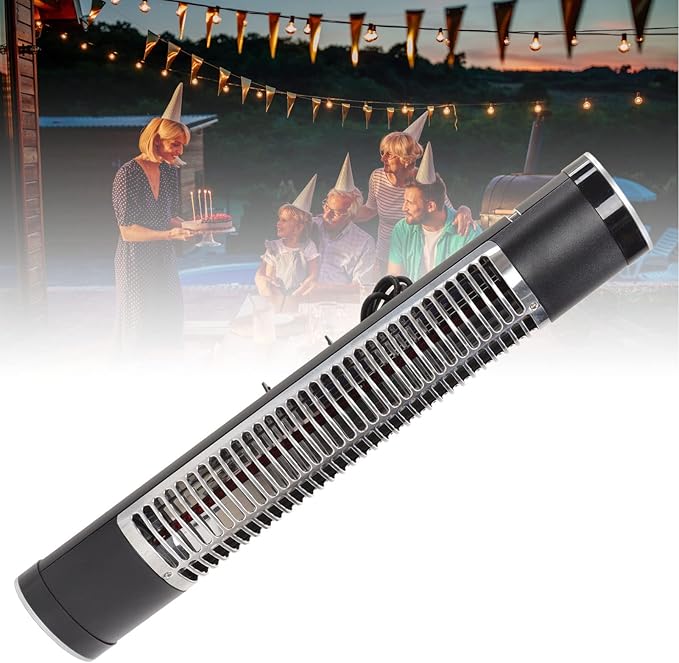 Waterproof heater for pergola