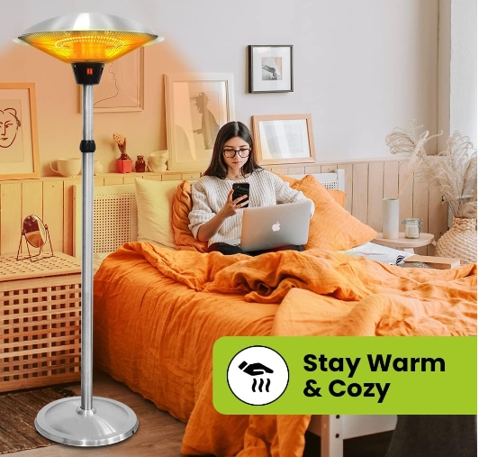 Recessed infrared ceiling heater